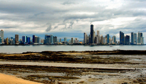 Panama City skyline from Casco Veijo